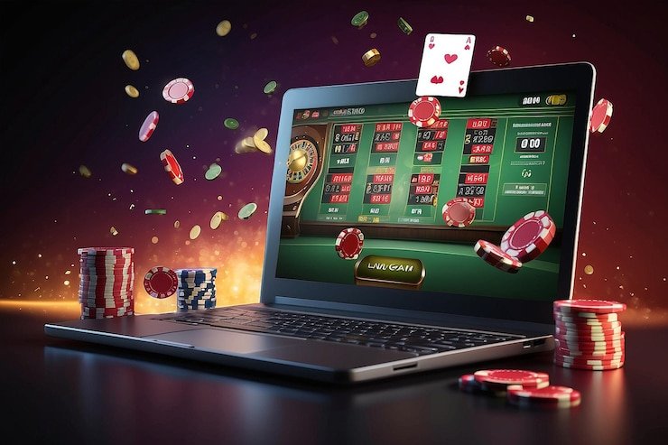 Mobile phone showing live blackjack table with dealers and chat interface